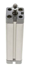 ISO 21287 Compact Double Acting Cylinder 20-100mm - Magnetic - Male Rod