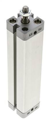 ISO 21287 Compact Double Acting Cylinder 20-125mm - Magnetic - Male Rod