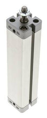 ISO 21287 Compact Double Acting Cylinder 20-125mm - Magnetic - Male Rod