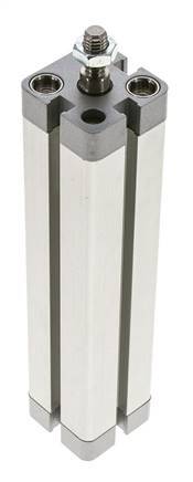 ISO 21287 Compact Double Acting Cylinder 20-125mm - Magnetic - Male Rod