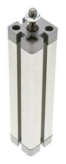 ISO 21287 Compact Double Acting Cylinder 20-125mm - Magnetic - Male Rod