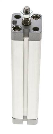 ISO 21287 Compact Double Acting Cylinder 20-125mm - Magnetic - Male Rod