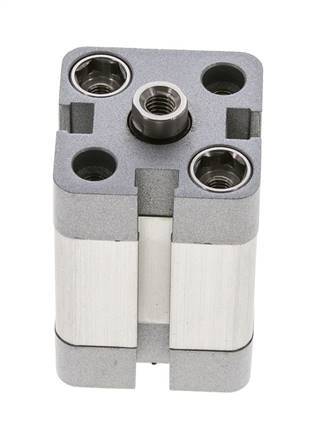 ISO 21287 Compact Double Acting Cylinder 20-15mm - Magnetic
