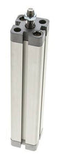 ISO 21287 Compact Double Acting Cylinder 20-150mm - Magnetic - Male Rod