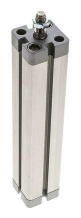 ISO 21287 Compact Double Acting Cylinder 20-150mm - Magnetic - Male Rod