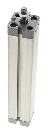 ISO 21287 Compact Double Acting Cylinder 20-150mm - Magnetic - Male Rod