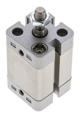 ISO 21287 Compact Double Acting Cylinder 20-20mm - Magnetic - Male Rod