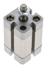 ISO 21287 Compact Double Acting Cylinder 20-20mm - Magnetic - Male Rod