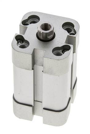 ISO 21287 Compact Double Acting Cylinder 20-25mm - Magnetic