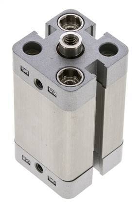 ISO 21287 Compact Double Acting Cylinder 20-30mm - Magnetic