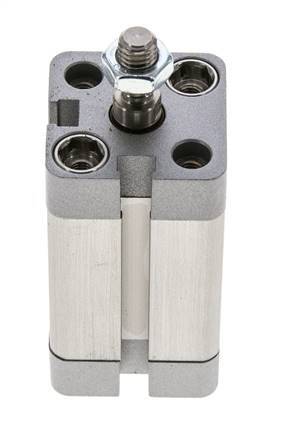 ISO 21287 Compact Double Acting Cylinder 20-30mm - Magnetic - Male Rod