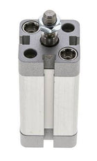 ISO 21287 Compact Double Acting Cylinder 20-40mm - Magnetic - Male Rod