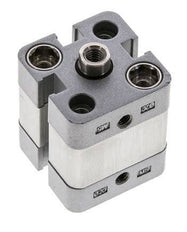 ISO 21287 Compact Double Acting Cylinder 20-5mm - Magnetic