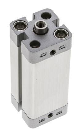 ISO 21287 Compact Double Acting Cylinder 20-50mm - Magnetic