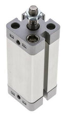 ISO 21287 Compact Double Acting Cylinder 20-50mm - Magnetic - Male Rod