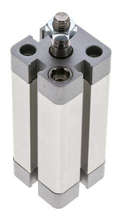 ISO 21287 Compact Double Acting Cylinder 20-50mm - Magnetic - Male Rod