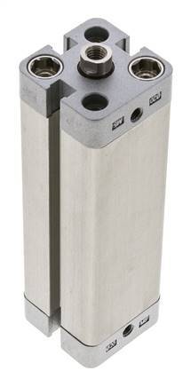ISO 21287 Compact Double Acting Cylinder 20-80mm - Magnetic