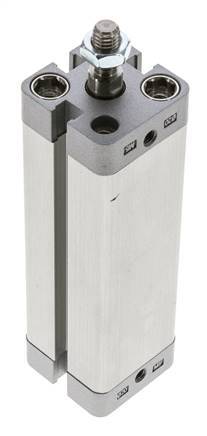 ISO 21287 Compact Double Acting Cylinder 20-80mm - Magnetic - Male Rod