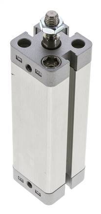 ISO 21287 Compact Double Acting Cylinder 20-80mm - Magnetic - Male Rod