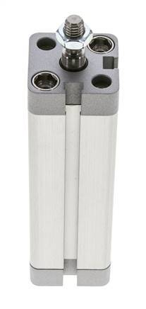 ISO 21287 Compact Double Acting Cylinder 20-80mm - Magnetic - Male Rod