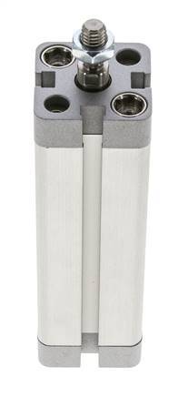 ISO 21287 Compact Double Acting Cylinder 20-80mm - Magnetic - Male Rod