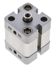 ISO 21287 Compact Double Acting Cylinder 25-10mm - Magnetic