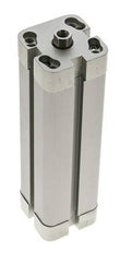 ISO 21287 Compact Double Acting Cylinder 25-100mm - Magnetic