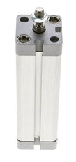 ISO 21287 Compact Double Acting Cylinder 25-100mm - Magnetic - Male Rod