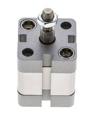 ISO 21287 Compact Double Acting Cylinder 25-10mm - Magnetic - Male Rod
