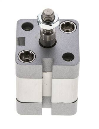 ISO 21287 Compact Double Acting Cylinder 25-10mm - Magnetic - Male Rod