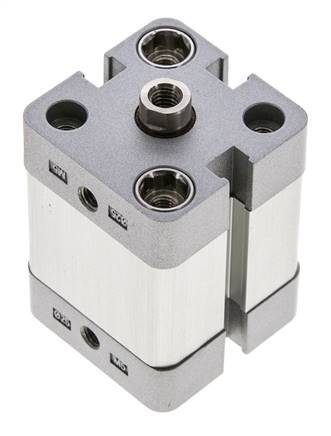 ISO 21287 Compact Double Acting Cylinder 25-15mm - Magnetic