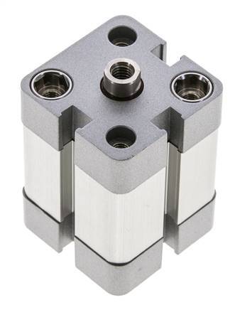 ISO 21287 Compact Double Acting Cylinder 25-15mm - Magnetic