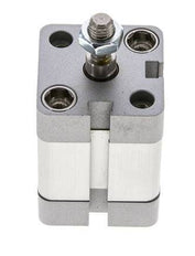 ISO 21287 Compact Double Acting Cylinder 25-15mm - Magnetic - Male Rod