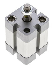 ISO 21287 Compact Double Acting Cylinder 25-15mm - Magnetic - Male Rod