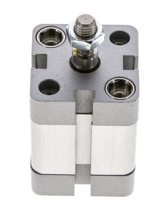 ISO 21287 Compact Double Acting Cylinder 25-15mm - Magnetic - Male Rod