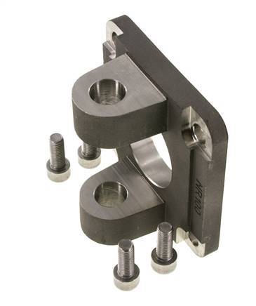 Clevis Female 100 mm ISO 15552 ISO 21287 Stainless steel 316 (1.4401)