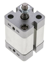 ISO 21287 Compact Double Acting Cylinder 25-20mm - Magnetic - Male Rod