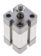 ISO 21287 Compact Double Acting Cylinder 25-20mm - Magnetic - Male Rod