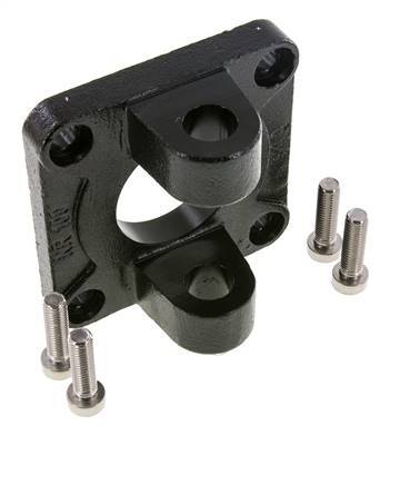 Clevis Female 100 mm ISO 15552 ISO 21287 Burnished steel