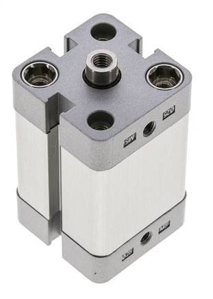 ISO 21287 Compact Double Acting Cylinder 25-25mm - Magnetic
