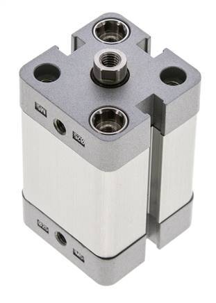 ISO 21287 Compact Double Acting Cylinder 25-25mm - Magnetic