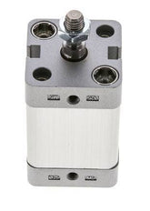 ISO 21287 Compact Double Acting Cylinder 25-25mm - Magnetic - Male Rod