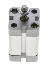 ISO 21287 Compact Double Acting Cylinder 25-25mm - Magnetic - Male Rod