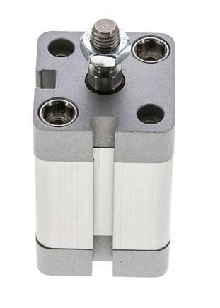 ISO 21287 Compact Double Acting Cylinder 25-25mm - Magnetic - Male Rod