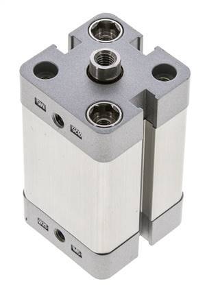 ISO 21287 Compact Double Acting Cylinder 25-30mm - Magnetic