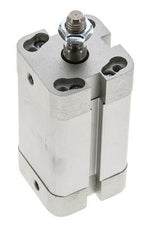 ISO 21287 Compact Double Acting Cylinder 25-37mm - Magnetic - Male Rod