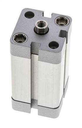 ISO 21287 Compact Double Acting Cylinder 25-40mm - Magnetic