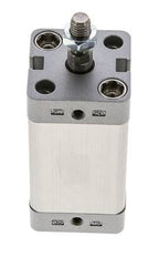 ISO 21287 Compact Double Acting Cylinder 25-40mm - Magnetic - Male Rod