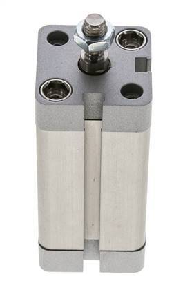 ISO 21287 Compact Double Acting Cylinder 25-50mm - Magnetic - Male Rod