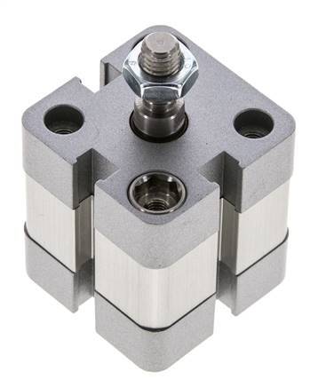 ISO 21287 Compact Double Acting Cylinder 25-5mm - Magnetic - Male Rod